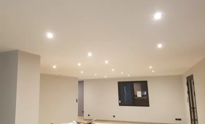 Société Pro Elec a réalisé l'installation complete   de cette belle maison en suite au chauffage au sol installé précédemment , Les Avenières Veyrins-Thuellin, SOCIÉTÉ PRO ELEC