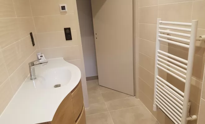 Société Pro Elec a réalisé l'installation complete   de cette belle maison en suite au chauffage au sol installé précédemment , Les Avenières Veyrins-Thuellin, SOCIÉTÉ PRO ELEC