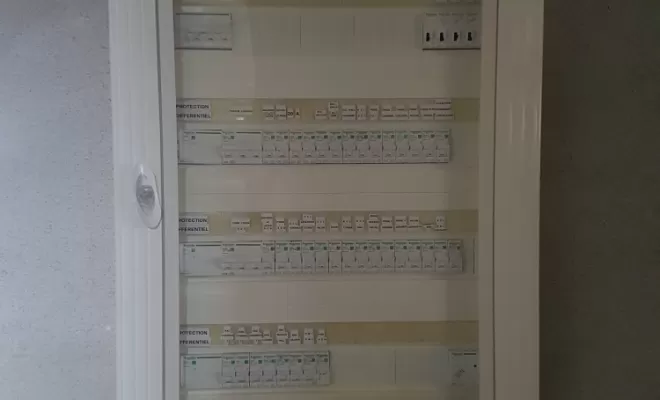 Société Pro Elec a réalisé l'installation complete   de cette belle maison en suite au chauffage au sol installé précédemment , Les Avenières Veyrins-Thuellin, SOCIÉTÉ PRO ELEC