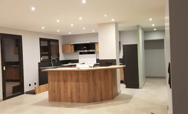 Société Pro Elec a réalisé l'installation complete   de cette belle maison en suite au chauffage au sol installé précédemment , Les Avenières Veyrins-Thuellin, SOCIÉTÉ PRO ELEC